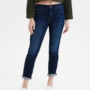 American Eagle Straight Dark Wash Stretch Jeans